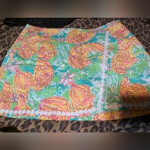 Lilly Pulitzer Colorful Mini Skirt
